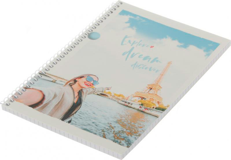 Тетрадь школьная A5 пружина 60 листов в клеточку