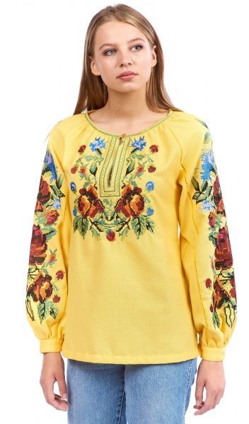 Вишиванка Едельвіка 944-18/00 р. XXL жовтий 