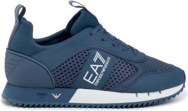 Кросівки EA7 Tessuto sneaker X8X027-XK050-M510 р.US 10,5 синій