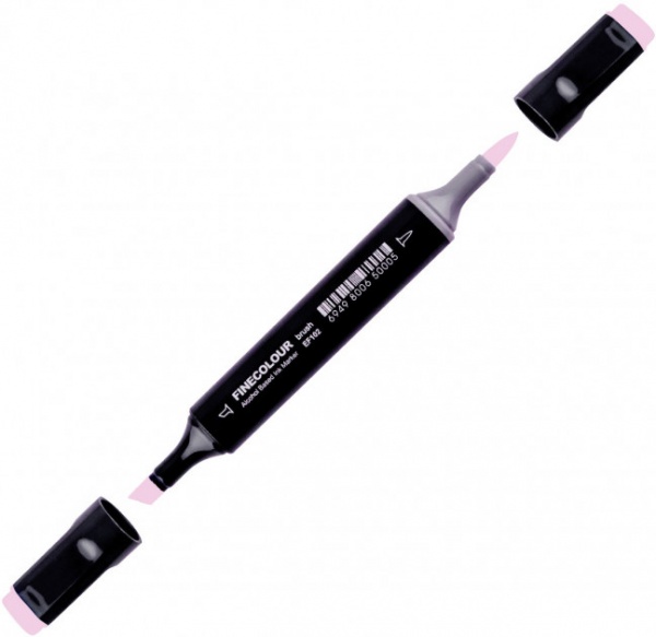 Маркер спиртовой FINECOLOUR EF102-345N розовый туман 