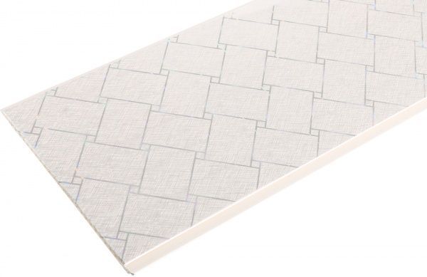 Панель ПВХ Ромб серый LXL9277 7.0x250x2970 мм (0,7425 кв. м)