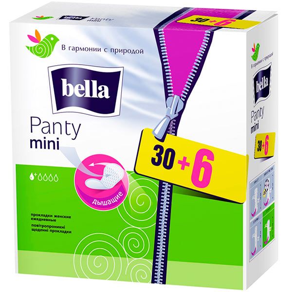 Ежедневные прокладки Bella Panty Mini 30 шт