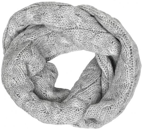 Снуд ART KNIT р.17х100 см серый 