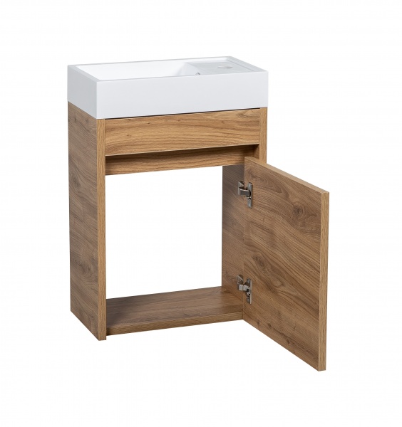 Тумба Aqua Rodos Вінтаж консольна з умивальником MINI 40 см севілья АР000060841