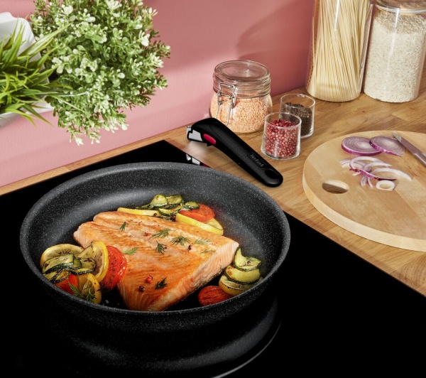 Набор посуды Ingenio Black Stone 7 предметов L3998702 Tefal