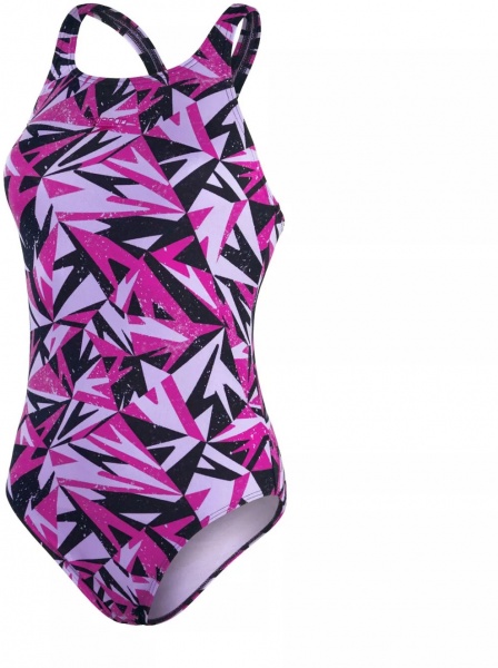 Купальник Speedo HYPERBOOM ALV MDLT AF NAVY/PURPLE 8-1219914441 р.2XL різнокольоровий