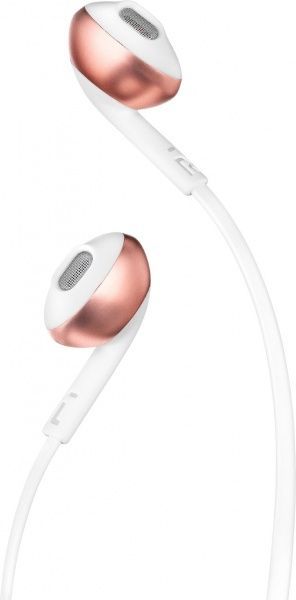 Гарнітура JBL® T205 rose gold 