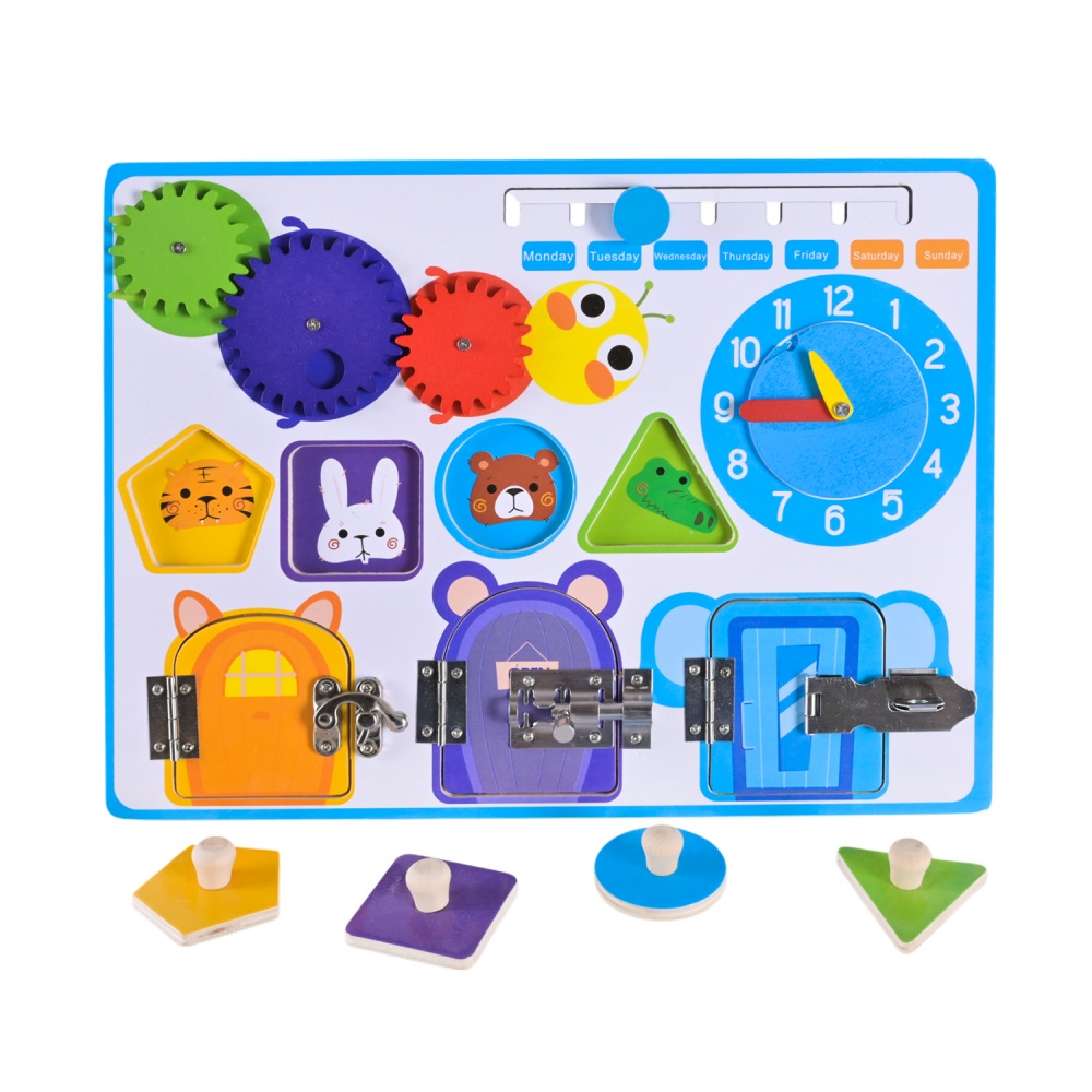 Игрушка деревянная Shantou Бизиборд WD15401