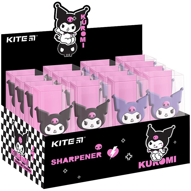 Чинка без контейнера фігурна Kuromi HK24-364-1 KITE