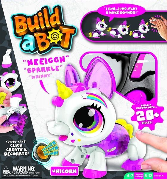 Игрушка интерактивная Build a Bot Единорог 171973