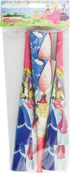 Дудка святкова Принцеса 6 шт.