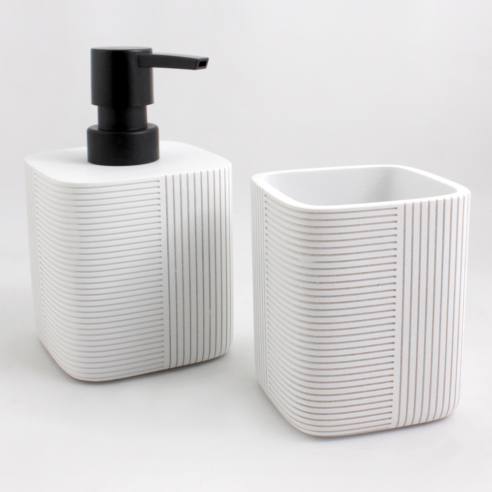 Дозатор для жидкого мыла Trento Eclipse White 66612