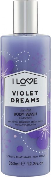 Гель для душа I love Фиалковые мечты 360 мл
