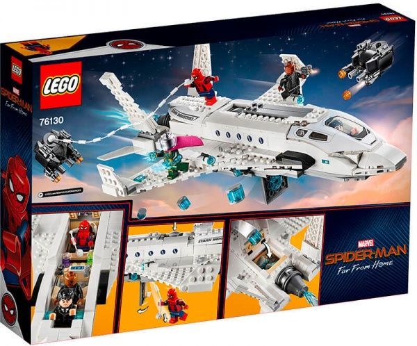 Конструктор LEGO Super Heroes Старк-джет и нападение дрона 76130