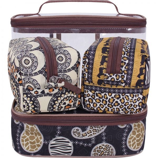 Набір органайзерів для подорожі Bagland 5 л коричневий Reed 728 (00724154) 