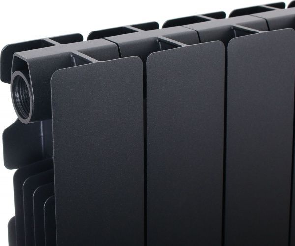 Радіатор алюмінієвий Fondital (10 секцій) BLITZ SUPER B4 BLACK COFFEE