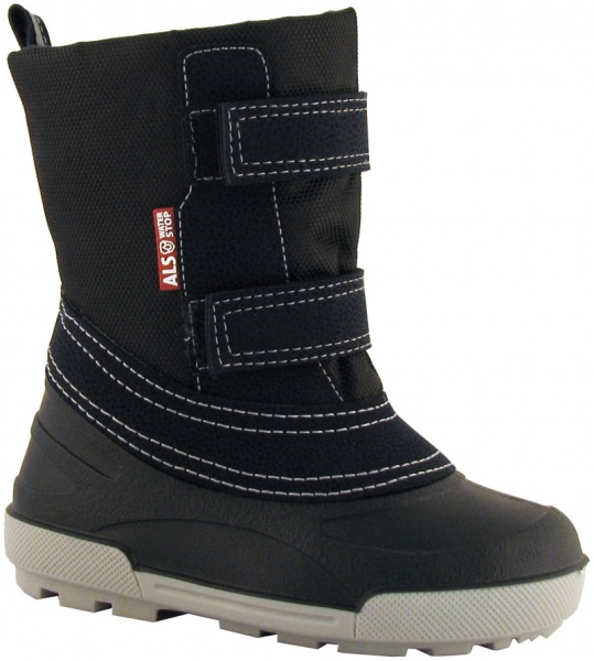 Сноубутси для хлопчика Alisa Line р.30-31 чорний 