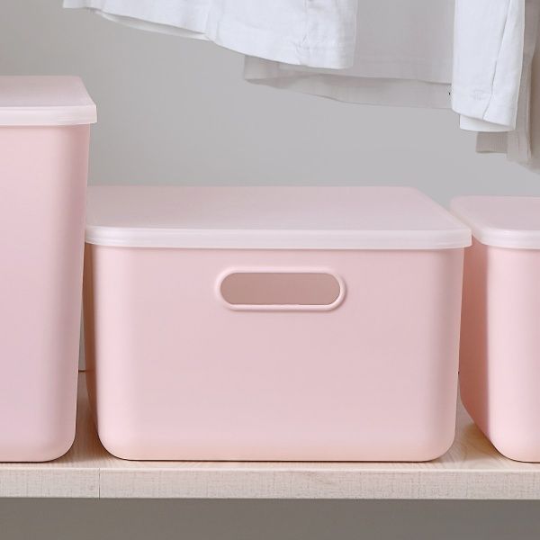 Ящик для хранения MVM FH-13 LIGHT PINK 160x360x257 мм