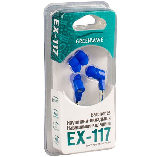 Навушники GreenWave EX-117 multicolor