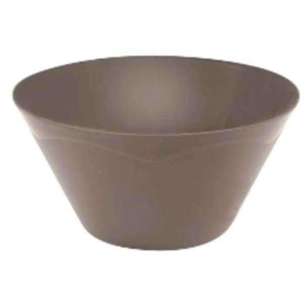 Салатник пластиковий Кітченмікс HDR 3,3 л d25 см 2611_сірий Heidrun