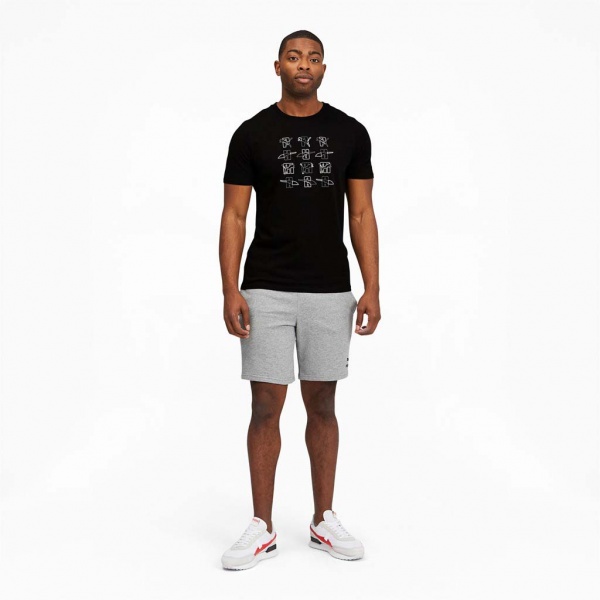 Футболка Puma ELEVATE GRAPHIC TEE 53107401 р.XS чорний
