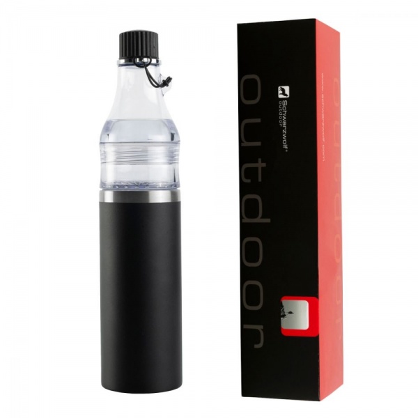 Термопляшка Schwarzwolf DOMINIKA 4 в 1 Black (F4900500AJ3)