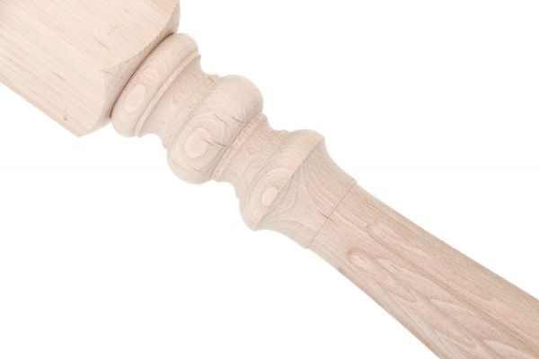 Стовп бук фрезований Тип-17 75х75х1110 мм