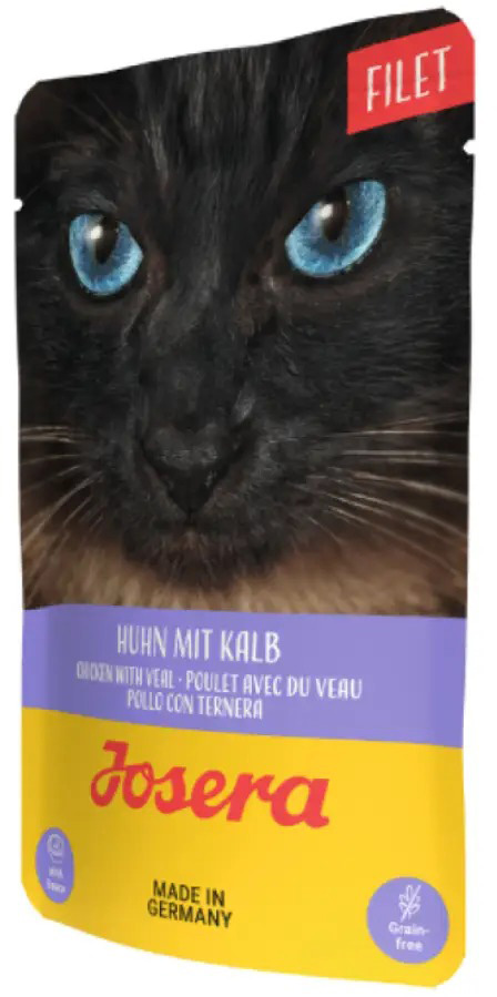 Корм вологий для котів Josera курка та телятина 70 г