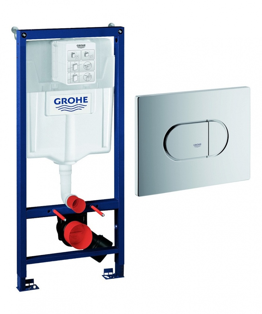 Комплект инсталляции Grohe Solido (Arena хром) 38981000