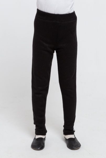 Лосины детские ART KNIT с лампасами р.134-140 черный 