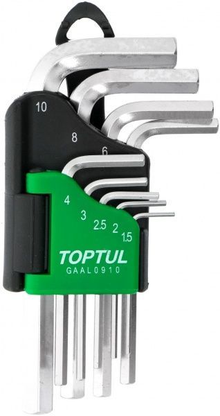 Набір ключів шестигранних Toptul GAAL0910