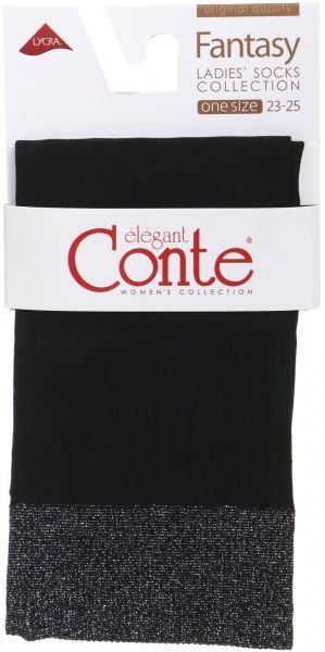Шкарпетки Conte FANTASY 16С-125СП р. 23–25 чорний 1 шт. 