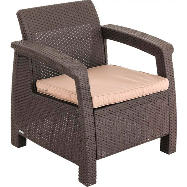 Комплект меблів Curver Corfu 204290 коричневий