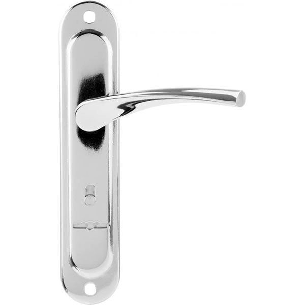 Ручка на планке BRUNO BR-77 77 мм хром