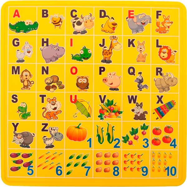 Стіл Алеана Абетка англійська жовтий