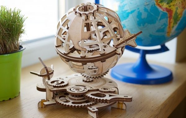 Дерев'яний 3D-конструктор UGEARS Глобус