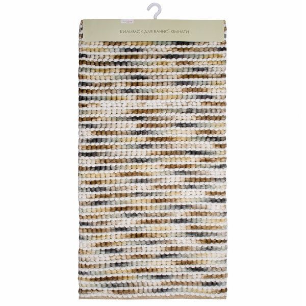 Коврик для ванной Home Line Strokes 55х65 см кремовый
