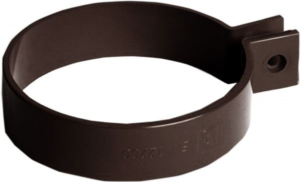 Хомут трубы Bryza 90 мм коричневый 