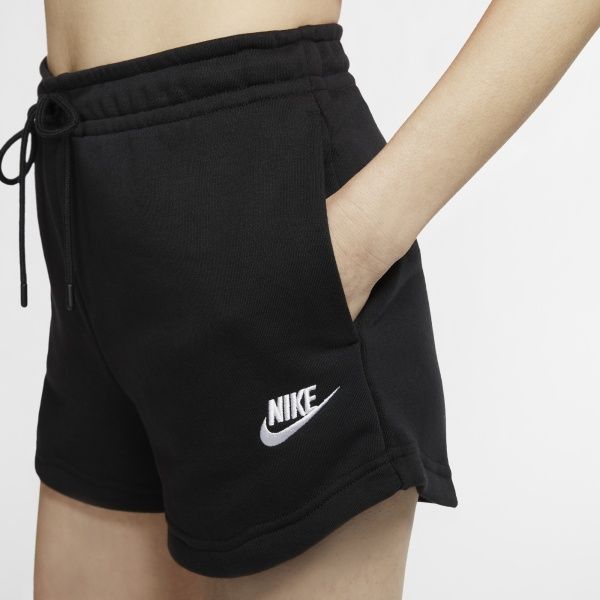 Шорты Nike W NSW ESSNTL SHORT FT HR CJ2158-010 р. XS черный