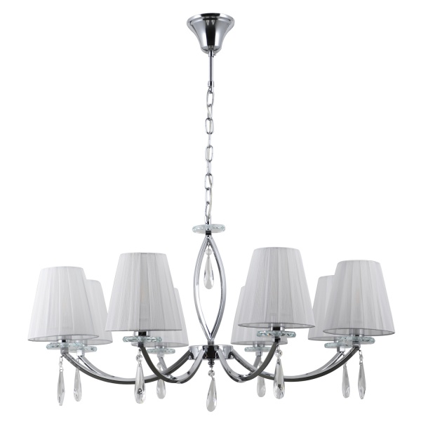 Люстра Victoria Lighting 8x40 Вт E14 хром Chanel/SP8 