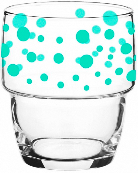 Стакан Blue Dots 200 мл 68-0067-0200-4313-22 Glasmark