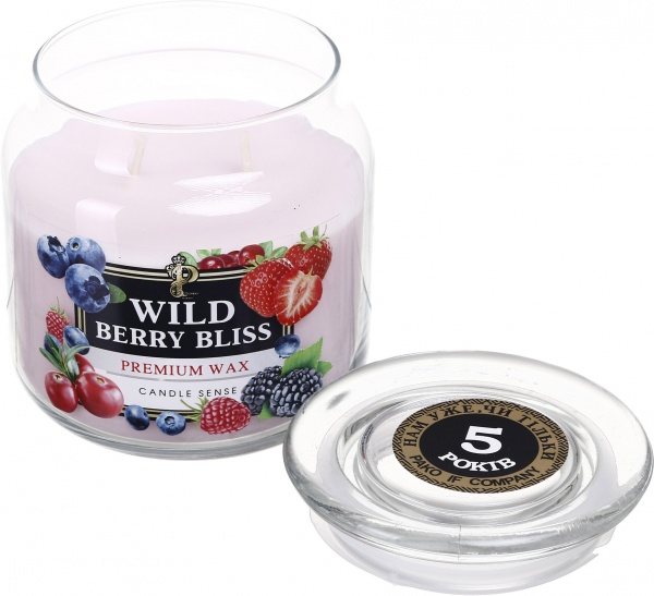 Свеча ароматическая Pako-If Wild berry 350 г 