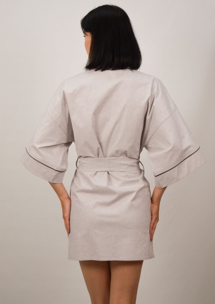 Халат жіночий Roksana Ketrin №1164/69005 р. 46 бежевий