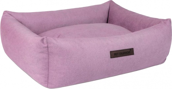 Лежак Pet Fashion BOND №1 лиловый 60 х 50 х 18