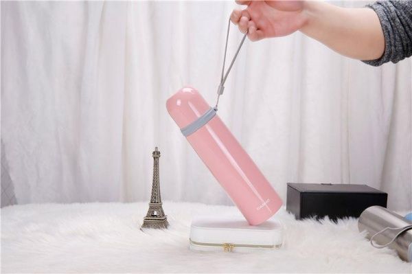 Термос 500 мл Casno рожевий KXN-6002_Pink