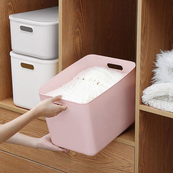 Ящик для зберігання MVM FH-14 LIGHT PINK 250x360x257 мм