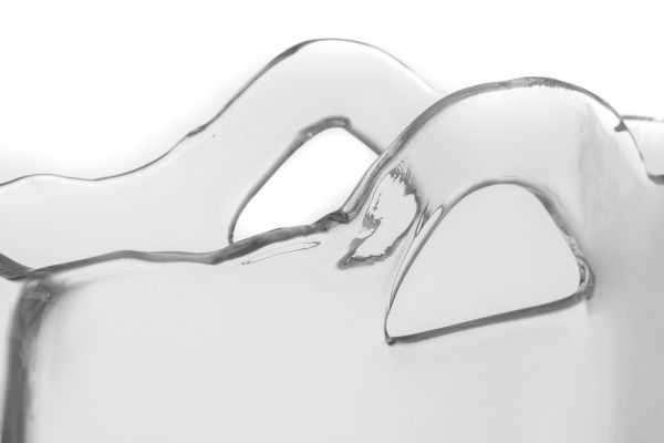 Ваза Сумка 30х10х25 см Wrzesniak Glassworks