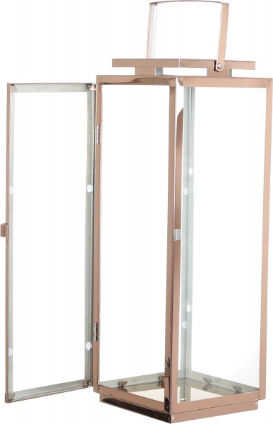 Подсвечник-фонарь Classic 16,7х16х44,3 см золотистый