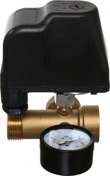 Реле тиску PM/5 + манометр + штуцер