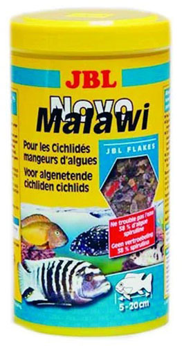 Корм JBL для риб NovoMalawi для рослиноїдних цихлід 1л 3001100